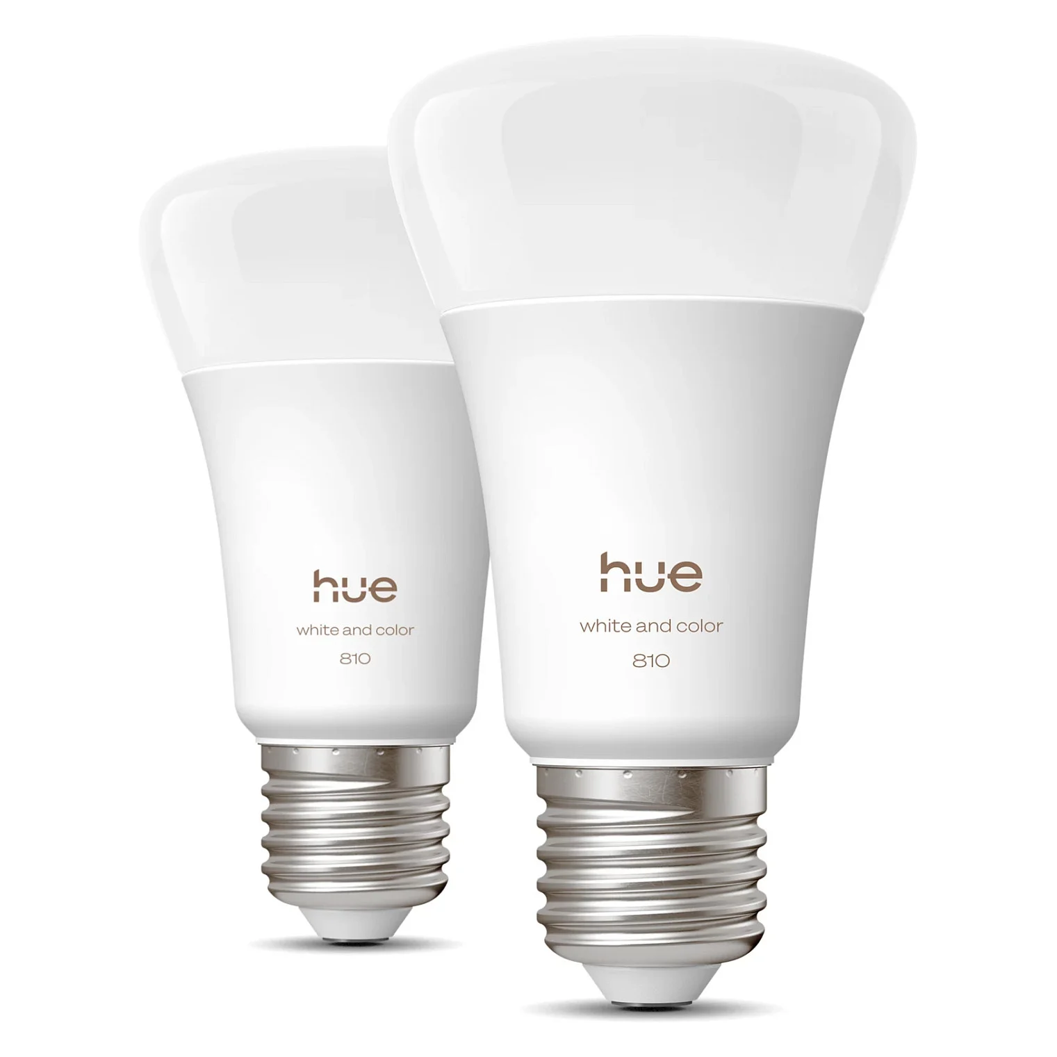 Philips Hue White and Color ambiance A60   Smarte Lampe E27   810 lm Leuchtmittel