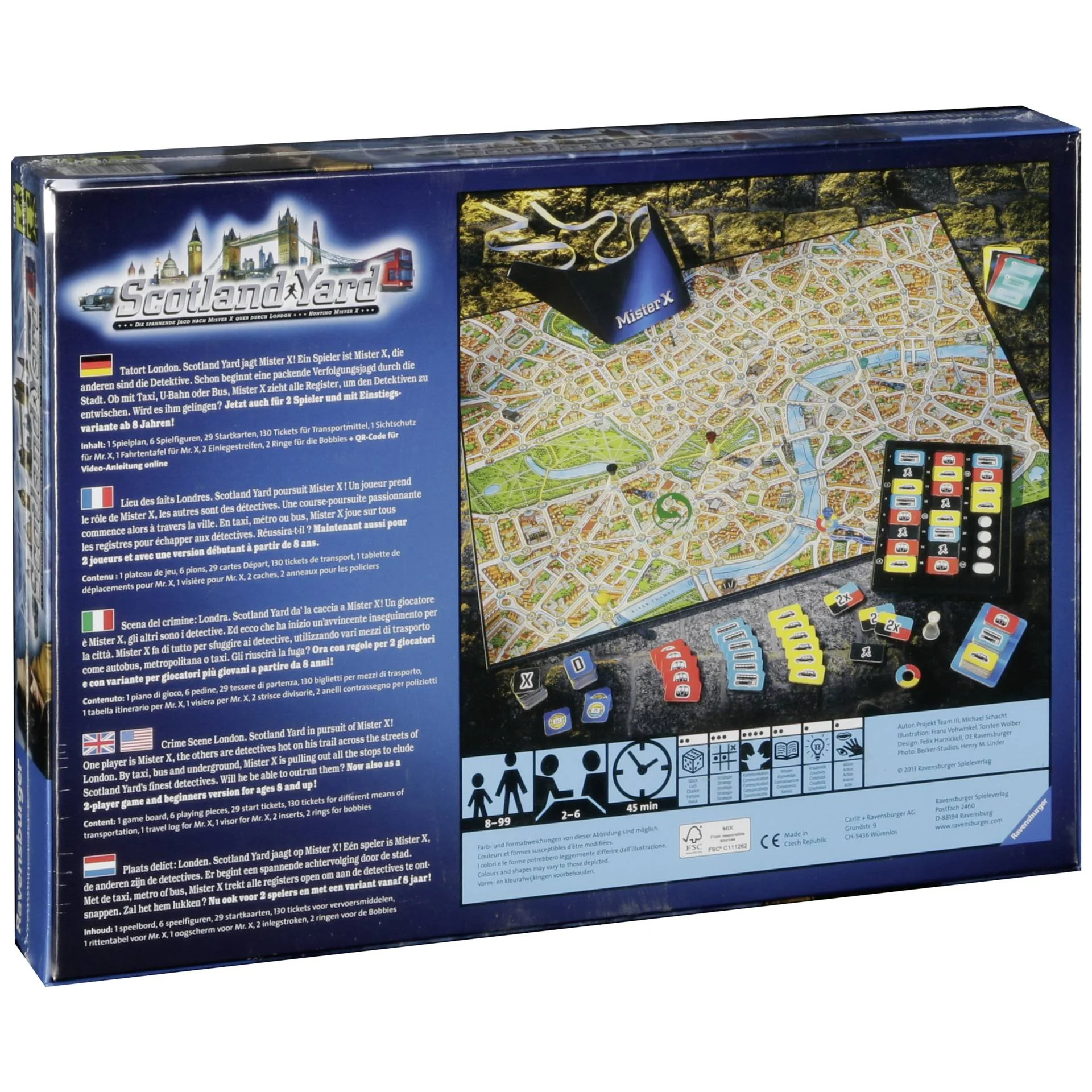 Ravensburger Scotland Yard Brettspiele & Puzzle