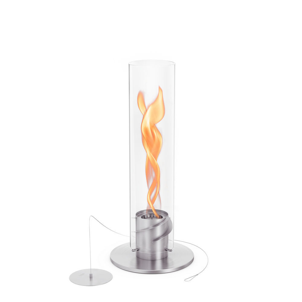 Hoefats Tischfeuer Spin 1200  silber Grills