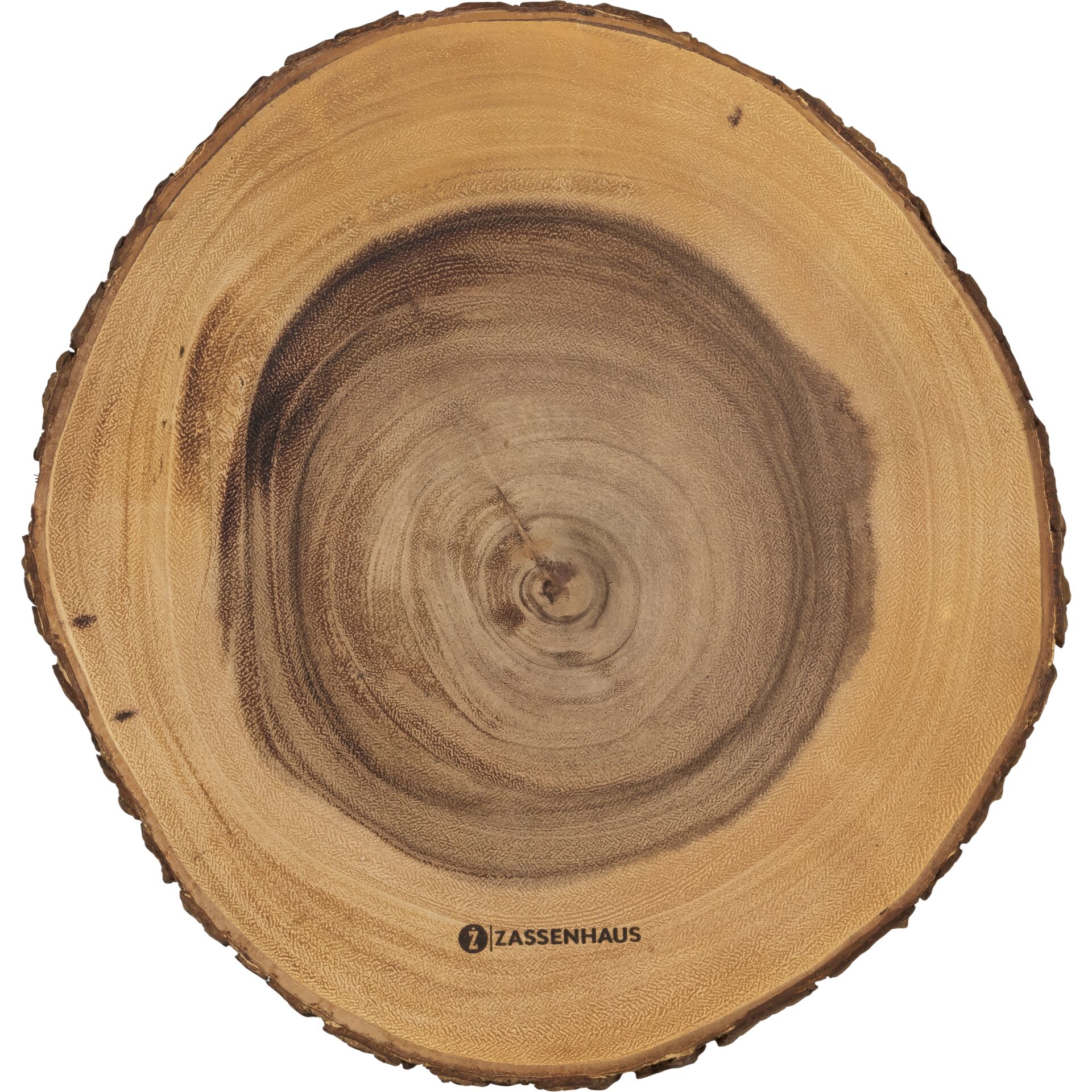 Zassenhaus Servierplatte Akazie rund 32x2 5cm Besteck & Aufbewahrung