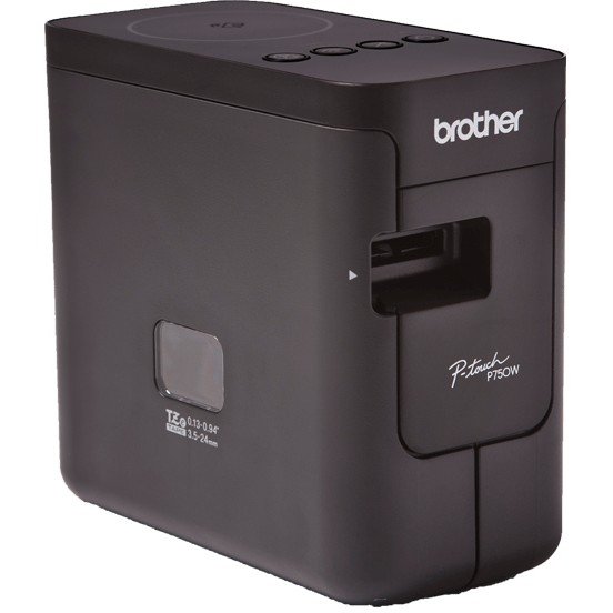 Brother ET P Touch PT P750W   Etikettendrucker   monochrom   Thermal Transfer Drucker & Scanner