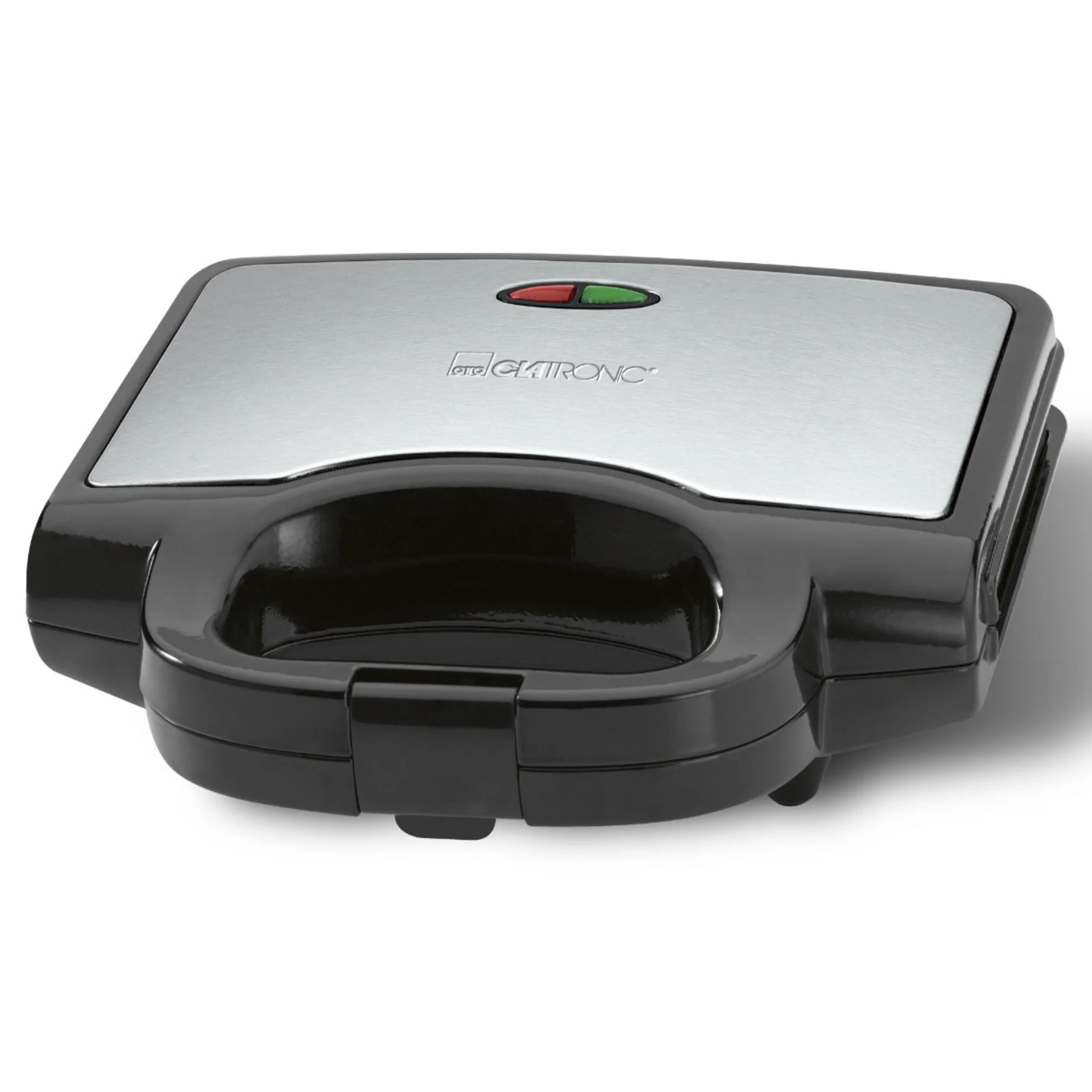 Clatronic ST 3778 schwarz inox 2 fach Sandwichtoaster Toaster