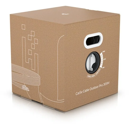 Ubiquiti Cat5e Cable outdoor Pro 305m weiss Netzwerk