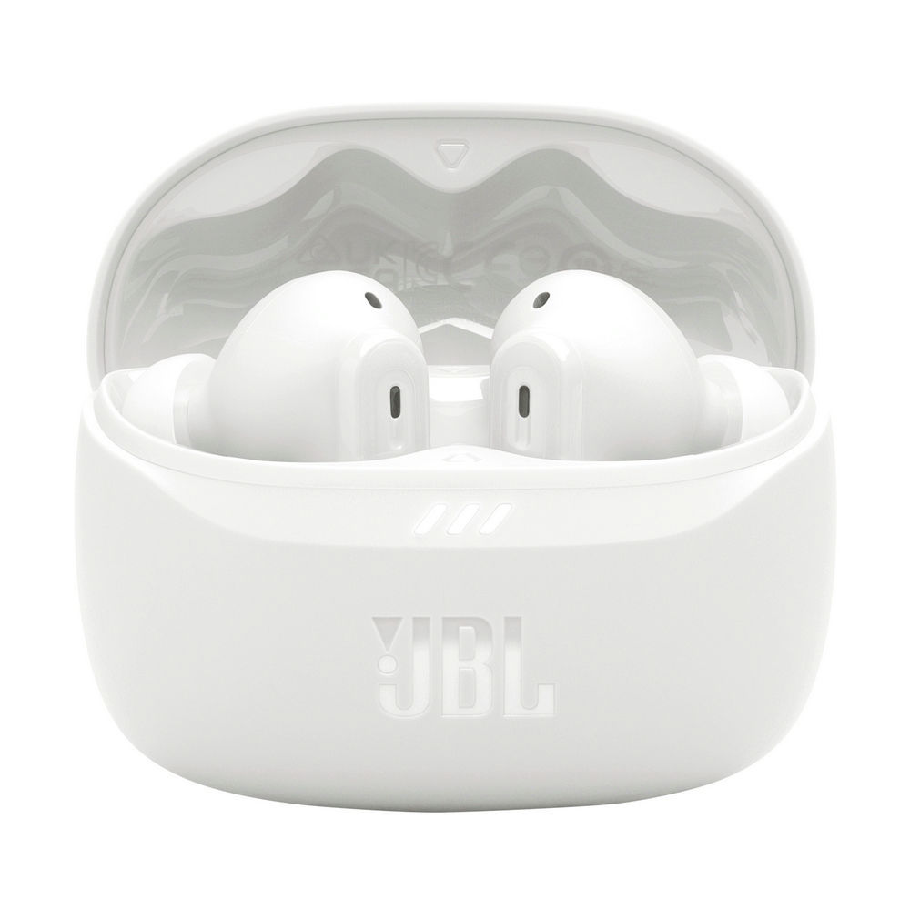 JBL True Wireless Noise Canceling Earbuds Tune Beam 2  Weiss Kopfhoerer