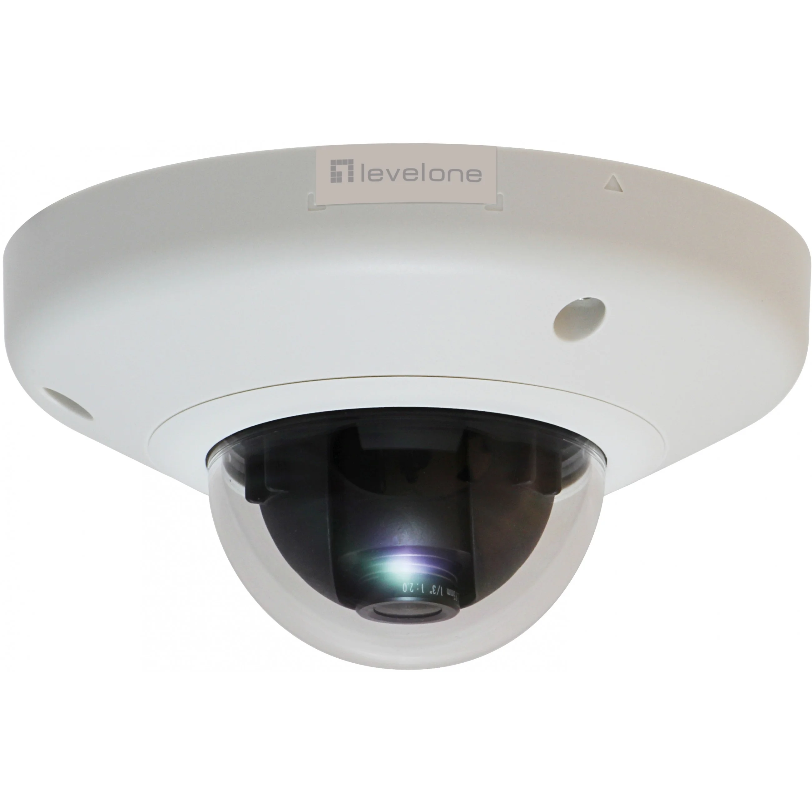 LevelOne Fixed Dome Network Camera  3 Megapixel  PoE 802 3af Ueberwachungskameras