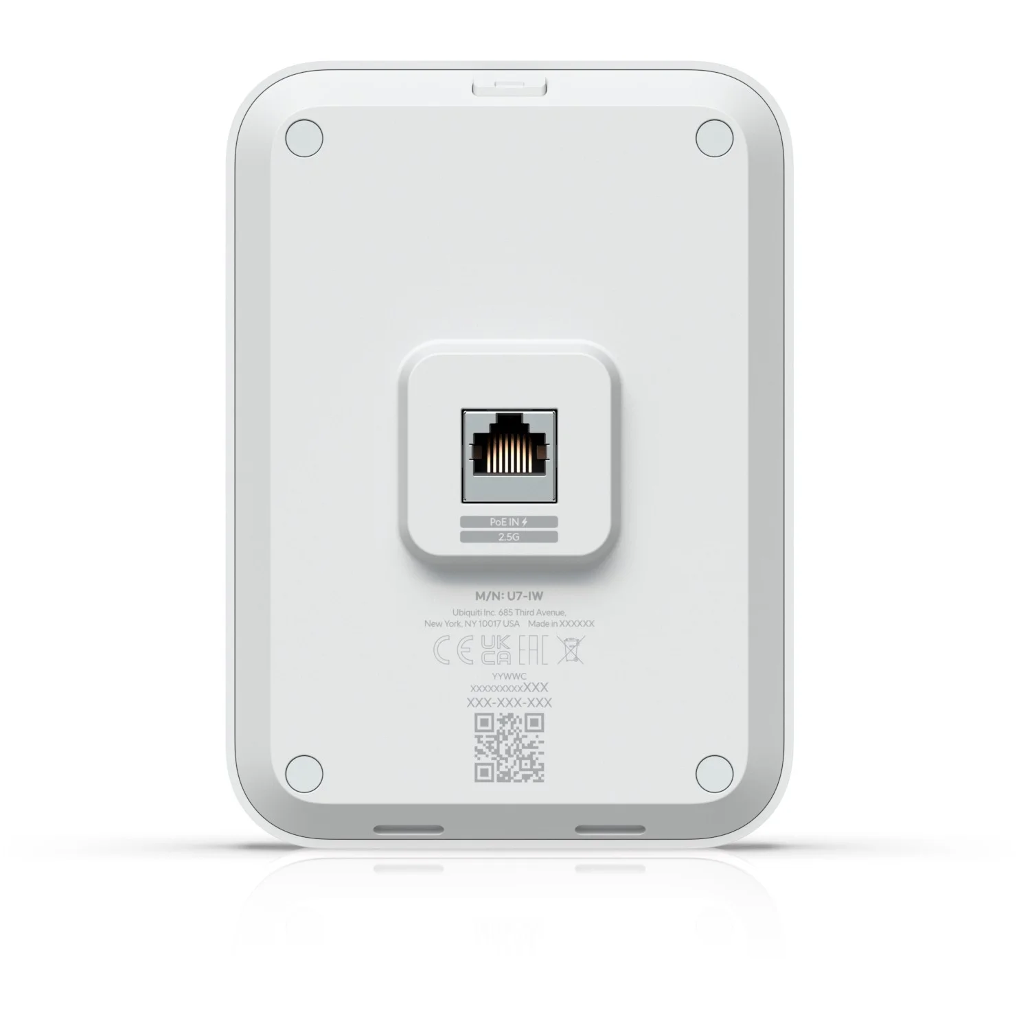 Ubiquiti Unifi U7 In Wall Wifi 7 Access Point   2 5Gbps   In Wall Design   Weiss Access Points