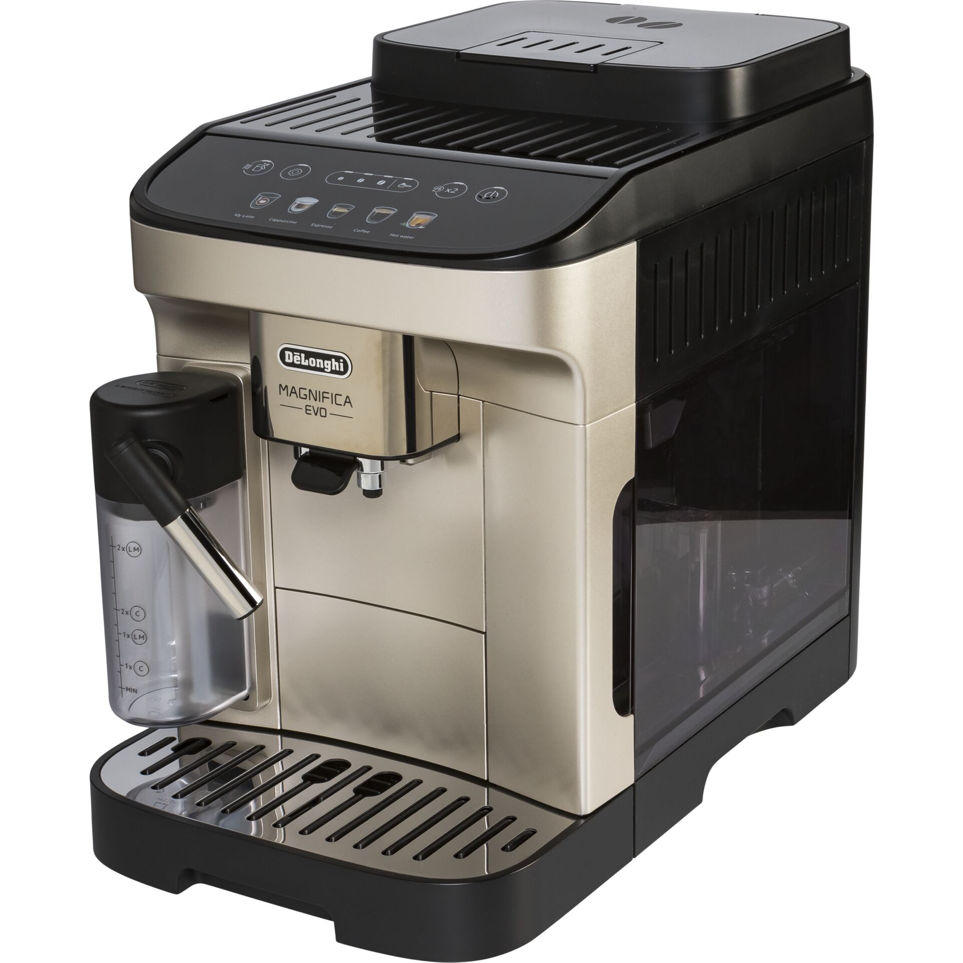 De Longhi Kaffeemaschine Magnifica Evo  schwarz silber  Kuechenkleingeraete