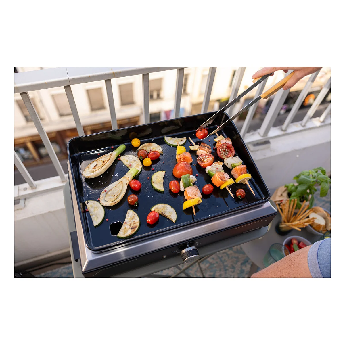 Campingaz Plancha Electric 1 XD Tischgrill mit Gussplatte Grills