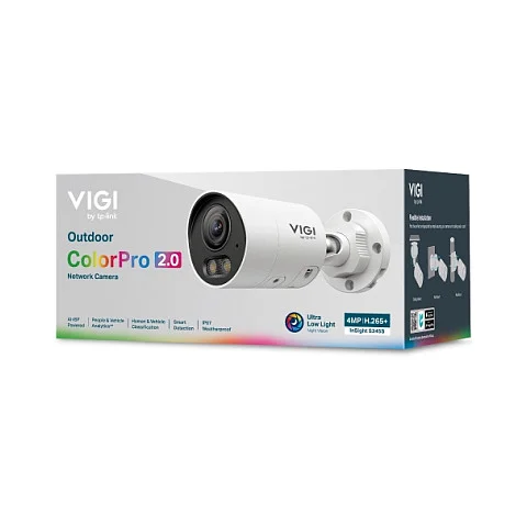TP Link InSight S345S Patrone  Form  IP Sicherheitskamera Draussen 2688 x 1520 Pixel Decke Wand Stange Ueberwachungskameras