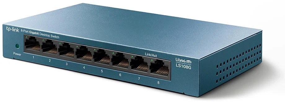 TP Link 8 Port Desktop Switch  10 100 1000Mbit s  Switches