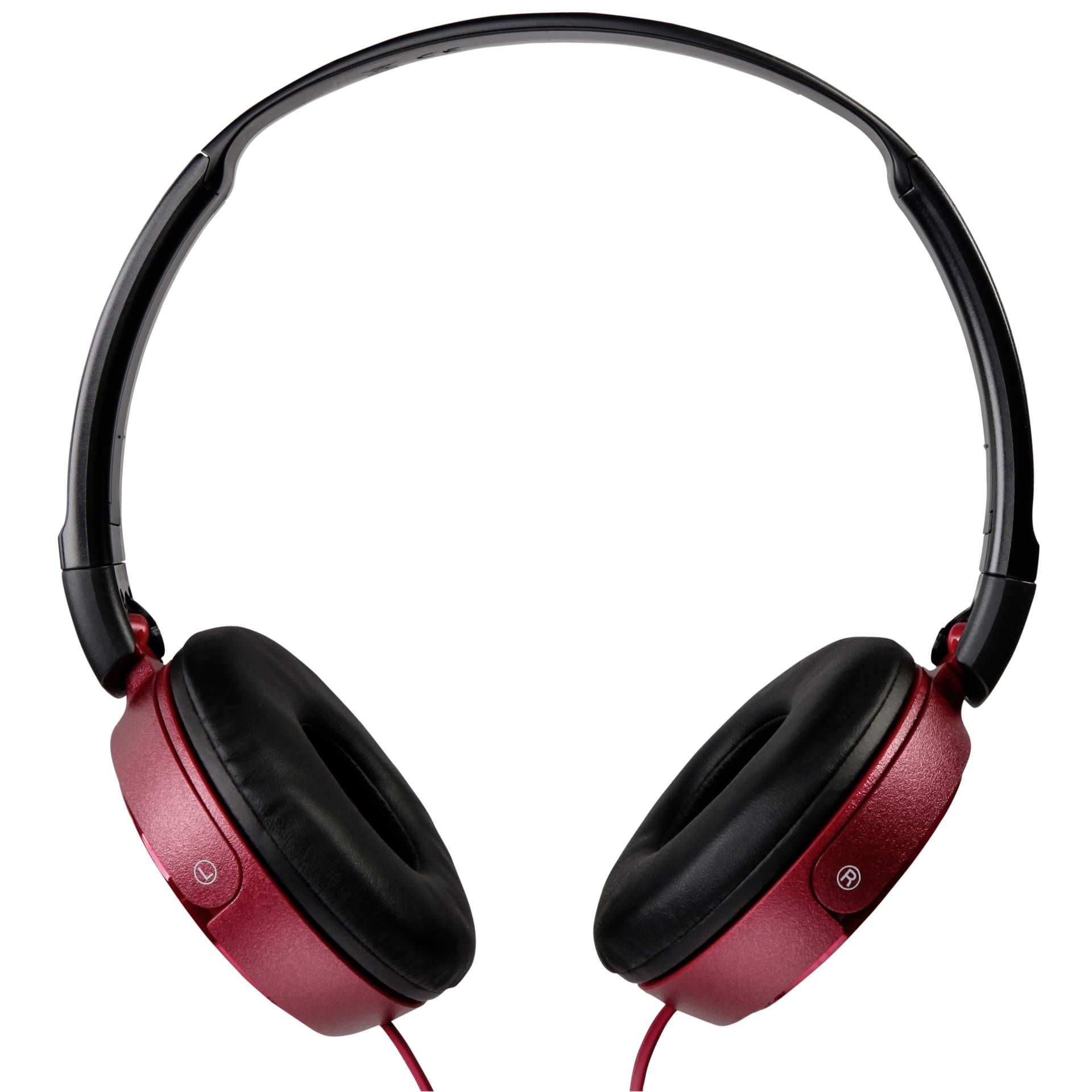 Sony MDR ZX310AP Kopfhoerer Kabelgebunden Kopfband Anrufe Musik Rot Over-Ear