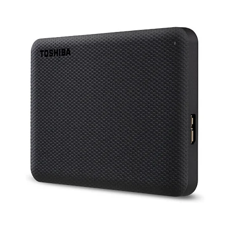 Toshiba 4 TB Storage Canvio Advance  Externe Festplatte  schwarz  Micro USB B 3 2 Gen 1  5 Gbit s   Speichermedien