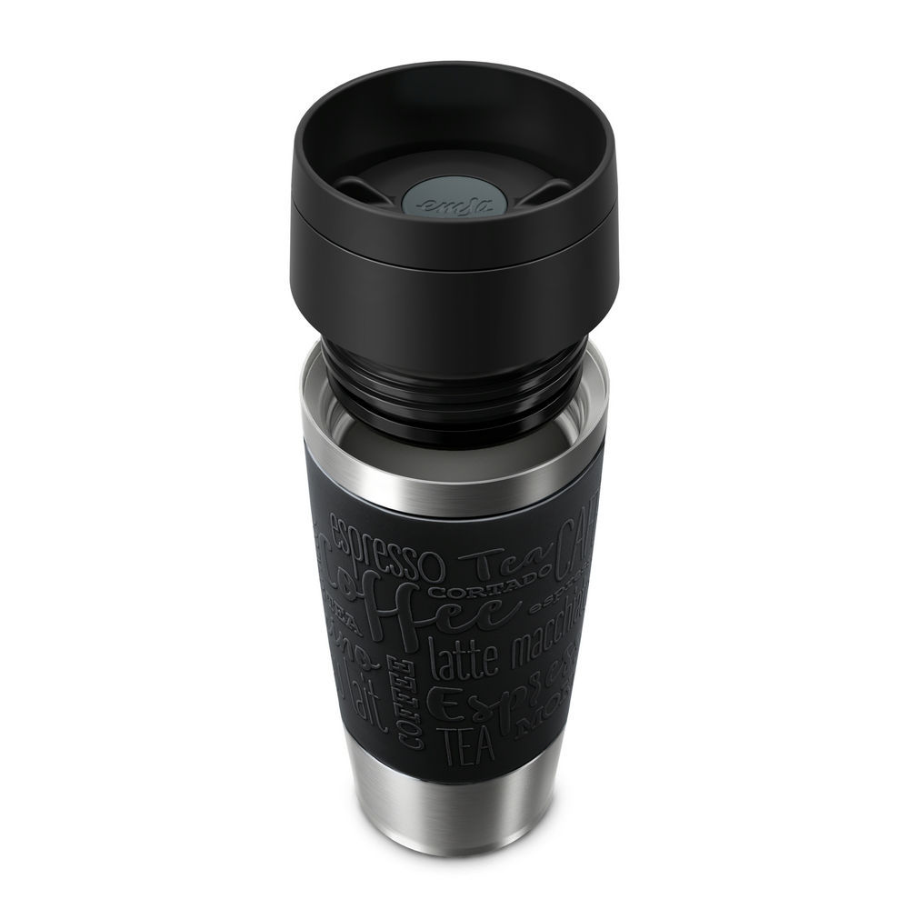 Emsa Isolierbecher Travel Mug  0 36 Liter  schwarz Zubehoer Kaffeemaschinen