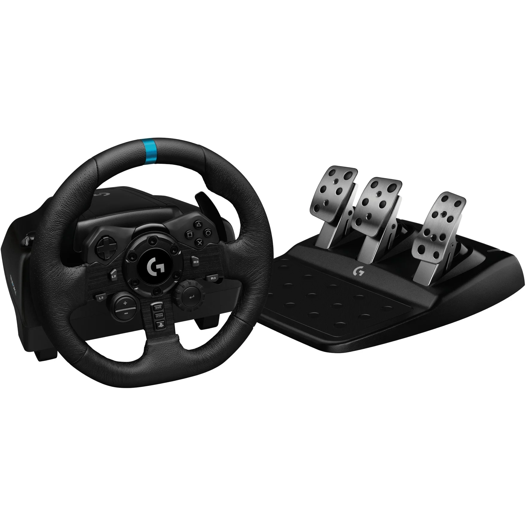 Logitech G G923   Lenkrad   Pedale   PC   PlayStation black Zubehoer Gaming