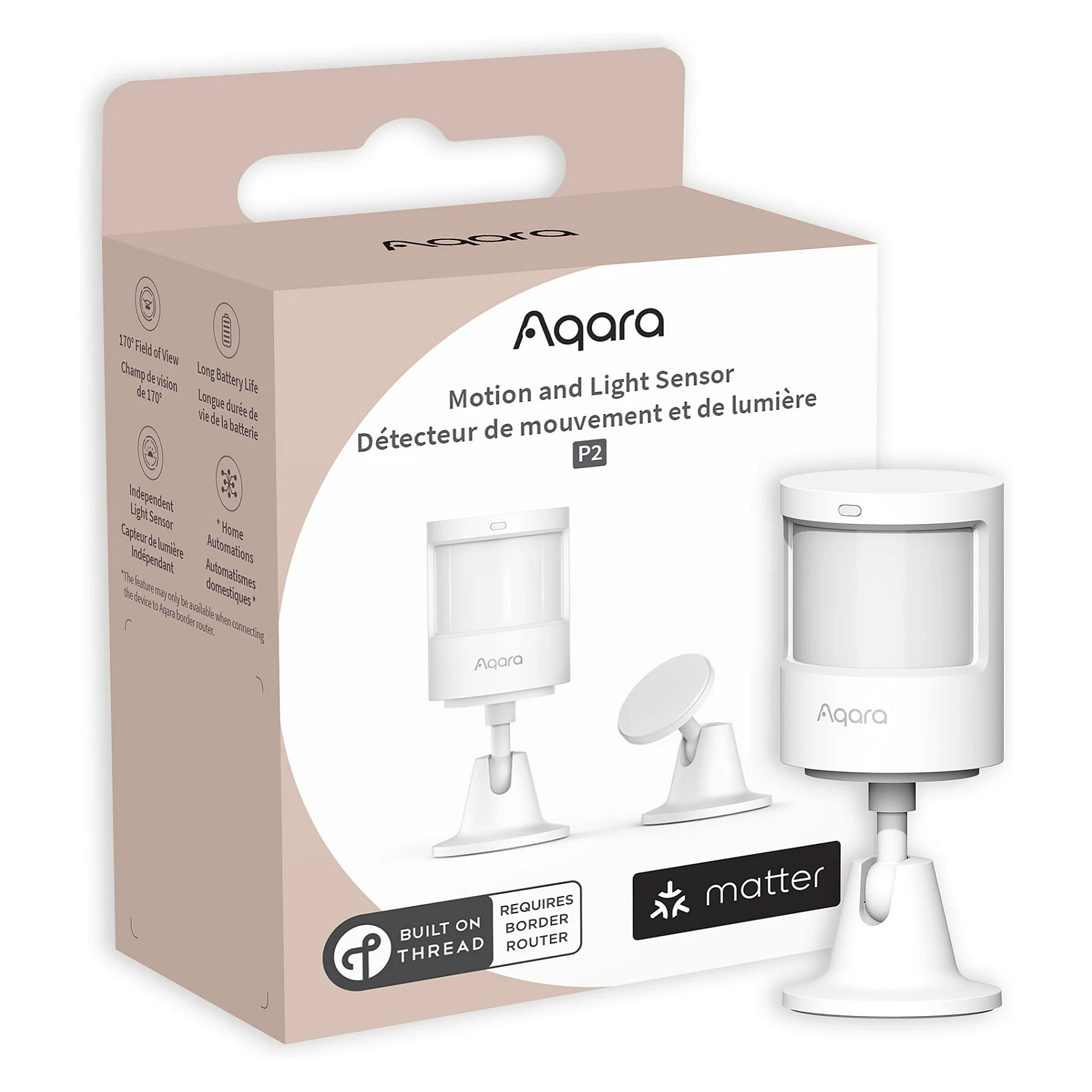 Aqara Motion and Light Sensor P2 Sensoren Alarmanlagen & Bewegungsmelder