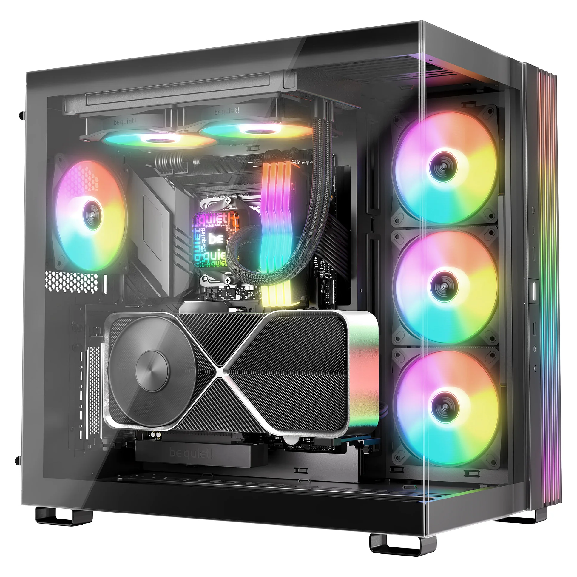 be quiet  PURE LOOP 3 LX Prozessor All in One Fluessigkeitskuehler 12 cm Schwarz 1 Stueck e  PC-Zubehoer