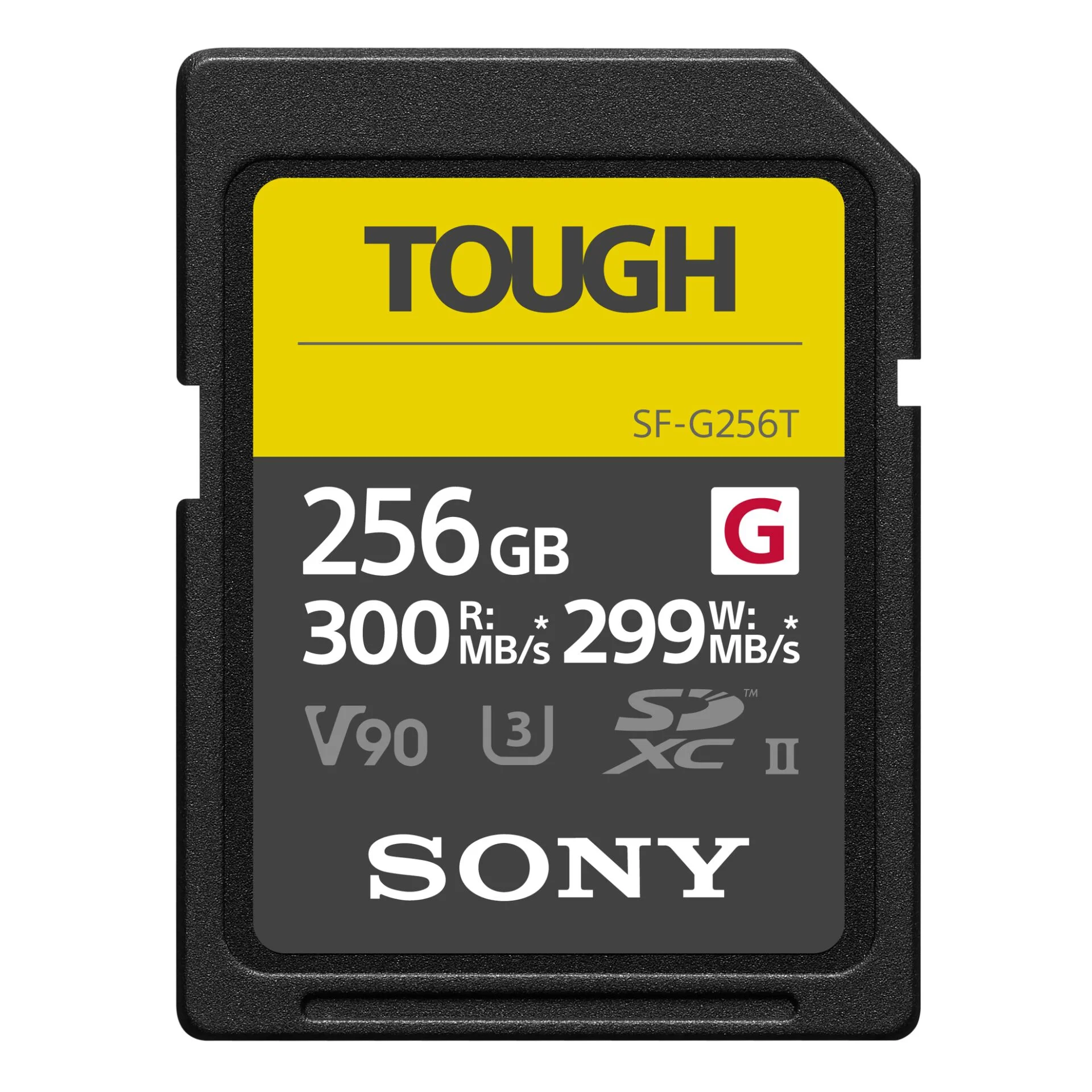 Sony SDXC G Tough series 256GB UHS II Class 10 U3 V90 Speichermedien