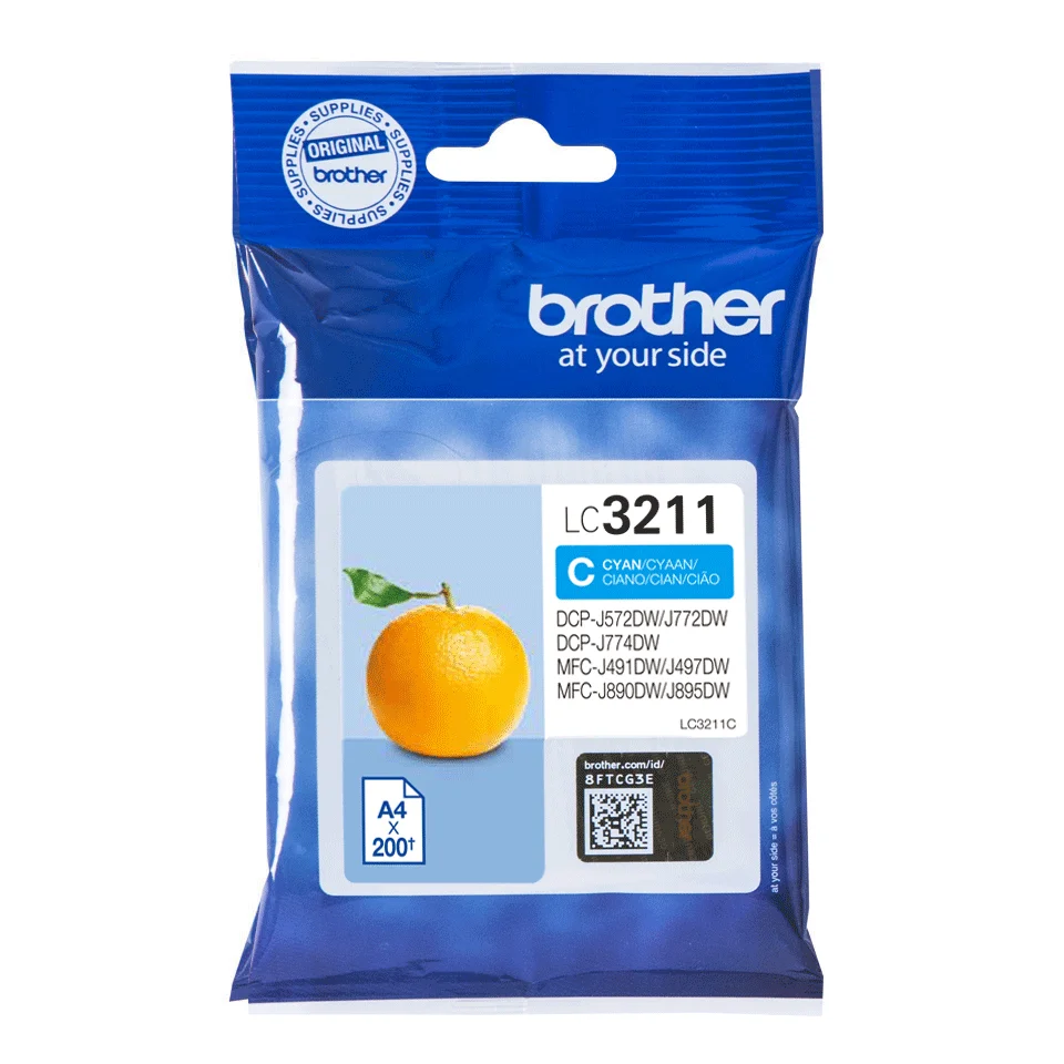 Brother LC 3211 C cyan Drucker & Scanner