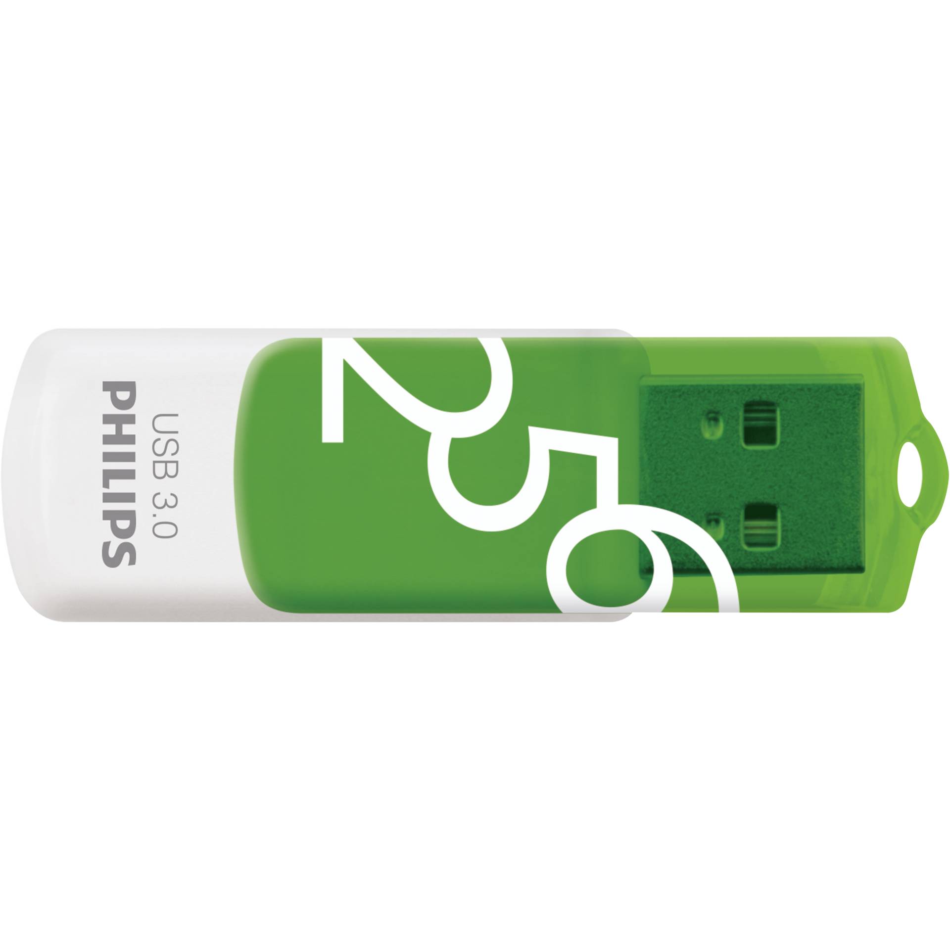 Philips FM25FD00B 00 USB Stick 256 GB USB Typ A 3 2 Gen 1  3 1 Gen 1  Gruen  Weiss Speichermedien