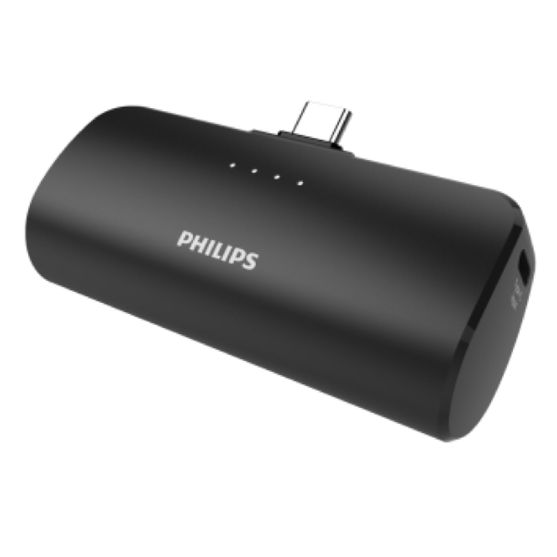 Philips DLP2510C 03 Powerbank Lithium Ion  Li Ion  2500 mAh Kabelloses Aufladen Schwarz Akkus Powerbanks & Kabel