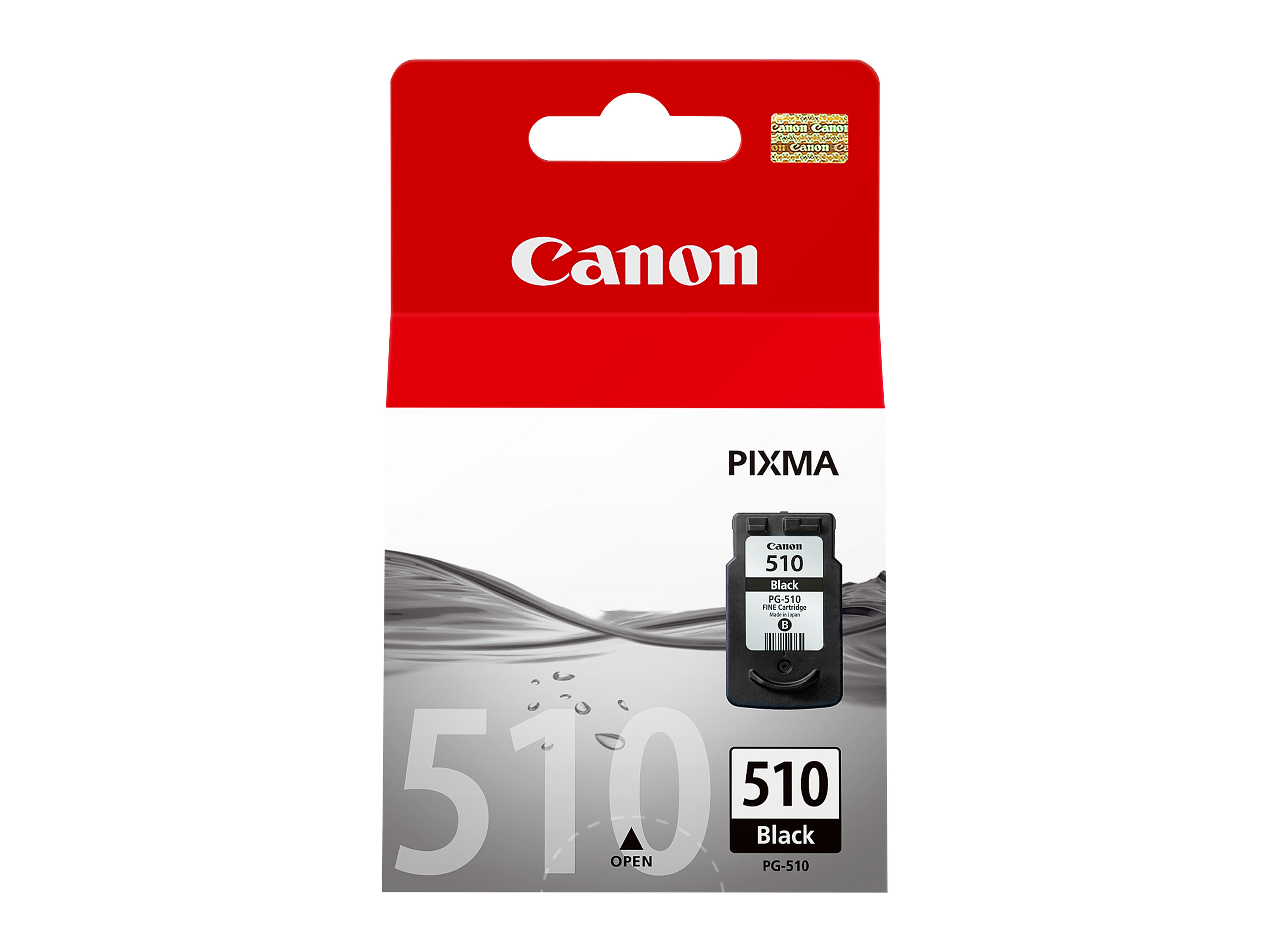 Canon Tinte PG 510BK 2970B001 Schwarz bis zu 220 Seiten gemaess ISO IEC 24711 Drucker & Scanner