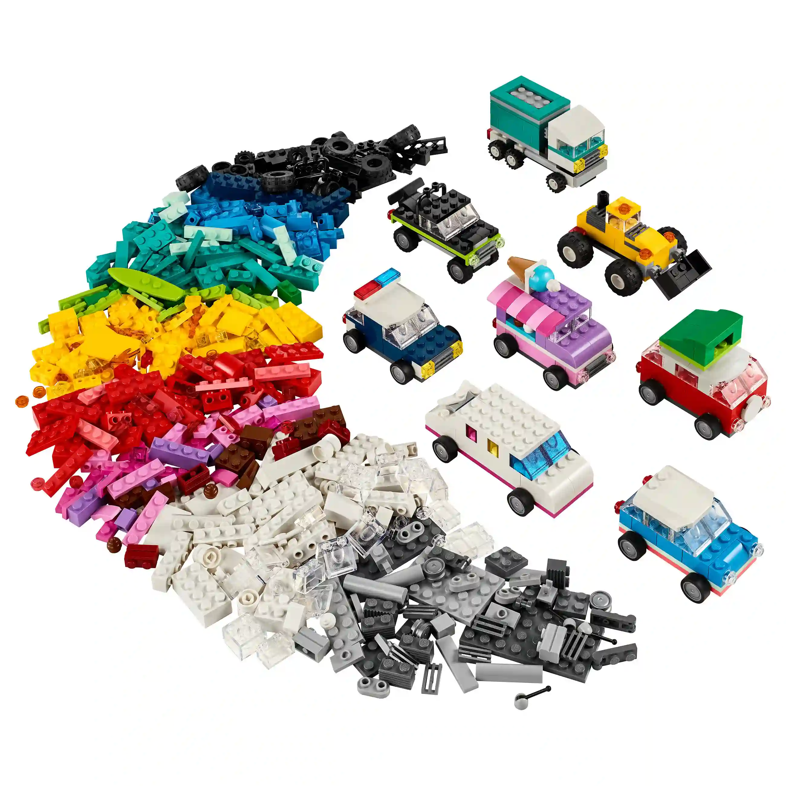 LEGO 11036 Classic Kreative Fahrzeuge Spielwaren
