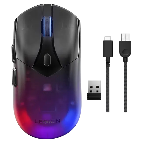 Lenovo Legion M410 Maus Gaming Beidhaendig RF Wireless   USB Type C Optisch 16000 DPI Tastaturen & Maeuse