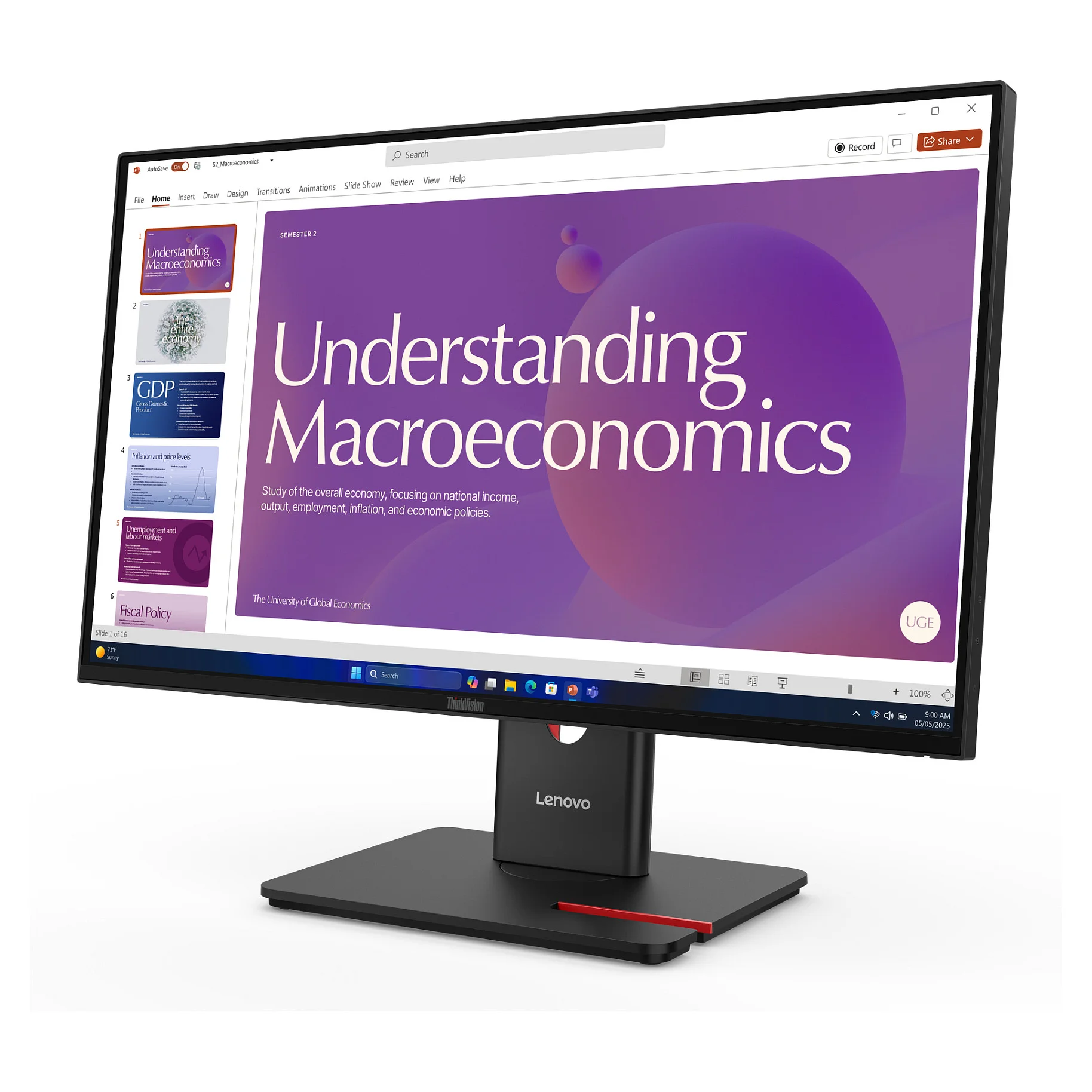 Lenovo ThinkVision T24D 40 Monitor Monitore