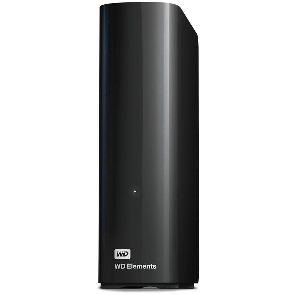 Western Digital 3 5 6TB WD Elements Desktop Stationaer USB 3 0  black Speichermedien