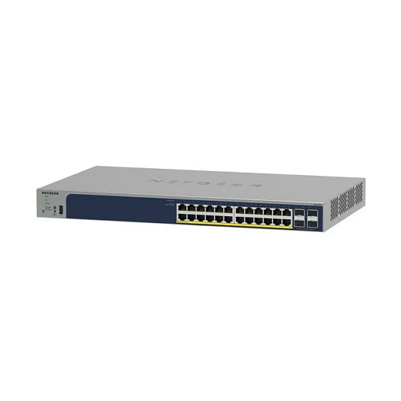 NETGEAR GS752TPP Managed L2 L3 L4 Gigabit Ethernet  10 100 1000  Power over Ethernet  PoE  Grau Switches