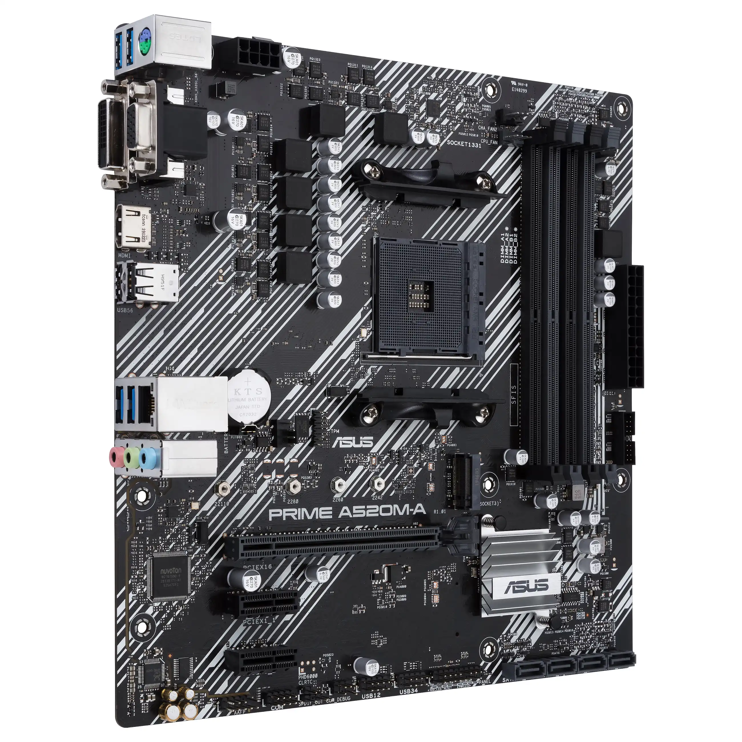 ASUS PRIME A520M A II CSM AMD A520 Sockel AM4 micro ATX PC-Zubehoer
