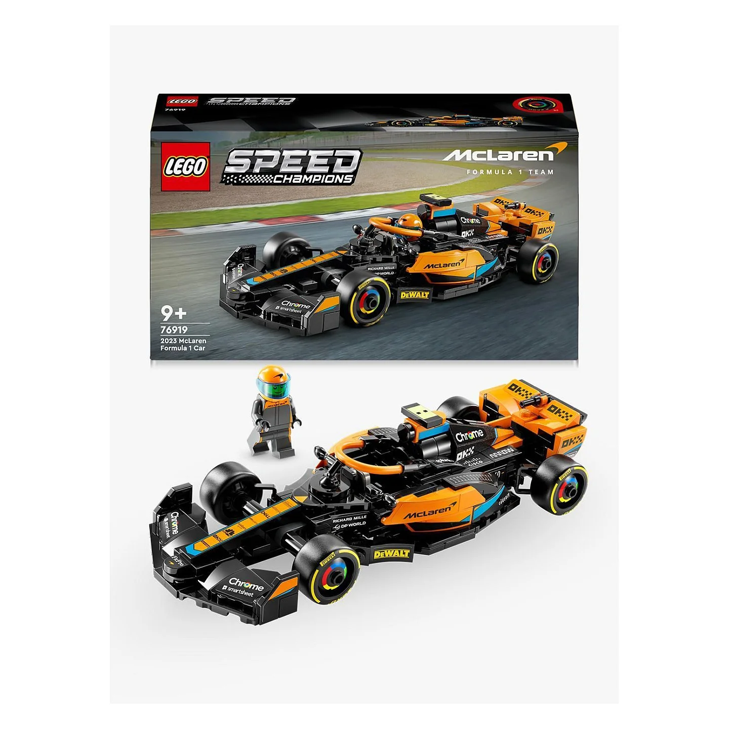 LEGO Speed Champions McLaren Formel 1 Rennwagen 2023 76919 Spielwaren