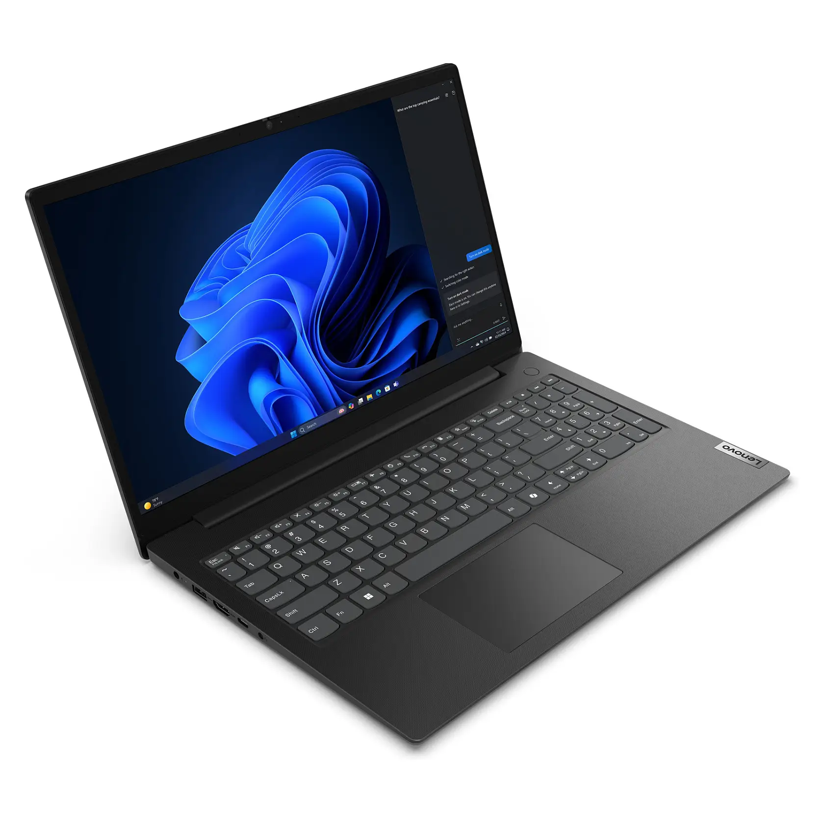 Lenovo V15 G5 IRL Intel  Core  i3 i3 1315U Laptop 39 6 cm  15 6   Full HD 8 GB DDR5 SDRAM 512 GB SSD Wi Fi 6  802 11ax  Windows 11 Home Deutsch Schwarz Notebooks & E-Book Reader