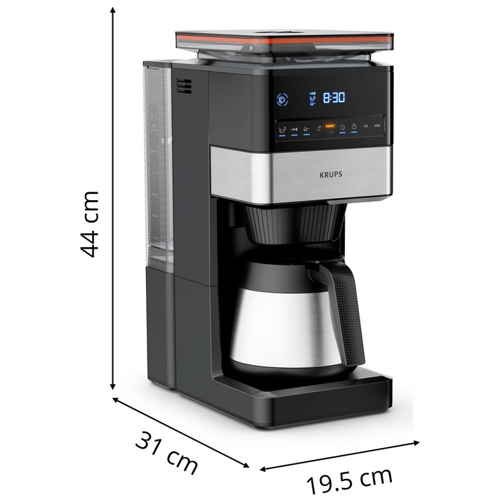 Krups KT 8428 Grind Aroma XL Thermo Wasserkocher