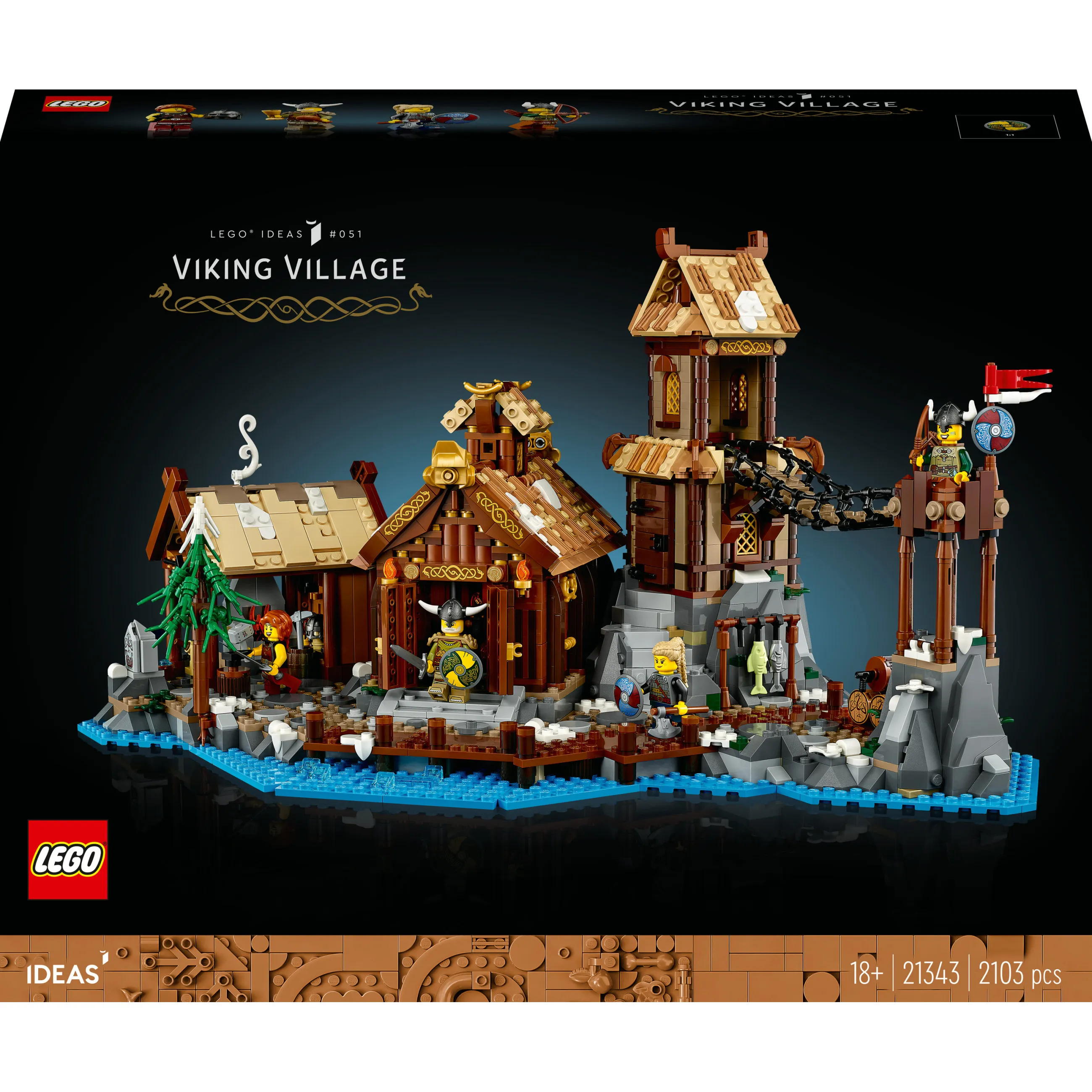 LEGO Ideas   Wikingerdorf Spielwaren