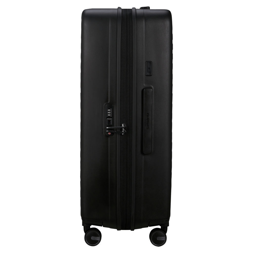 SAMSONITE 4 Rollen Trolley RESTACKD mit Packwuerfel S M L  75 cm  black Taschen & Rucksaecke