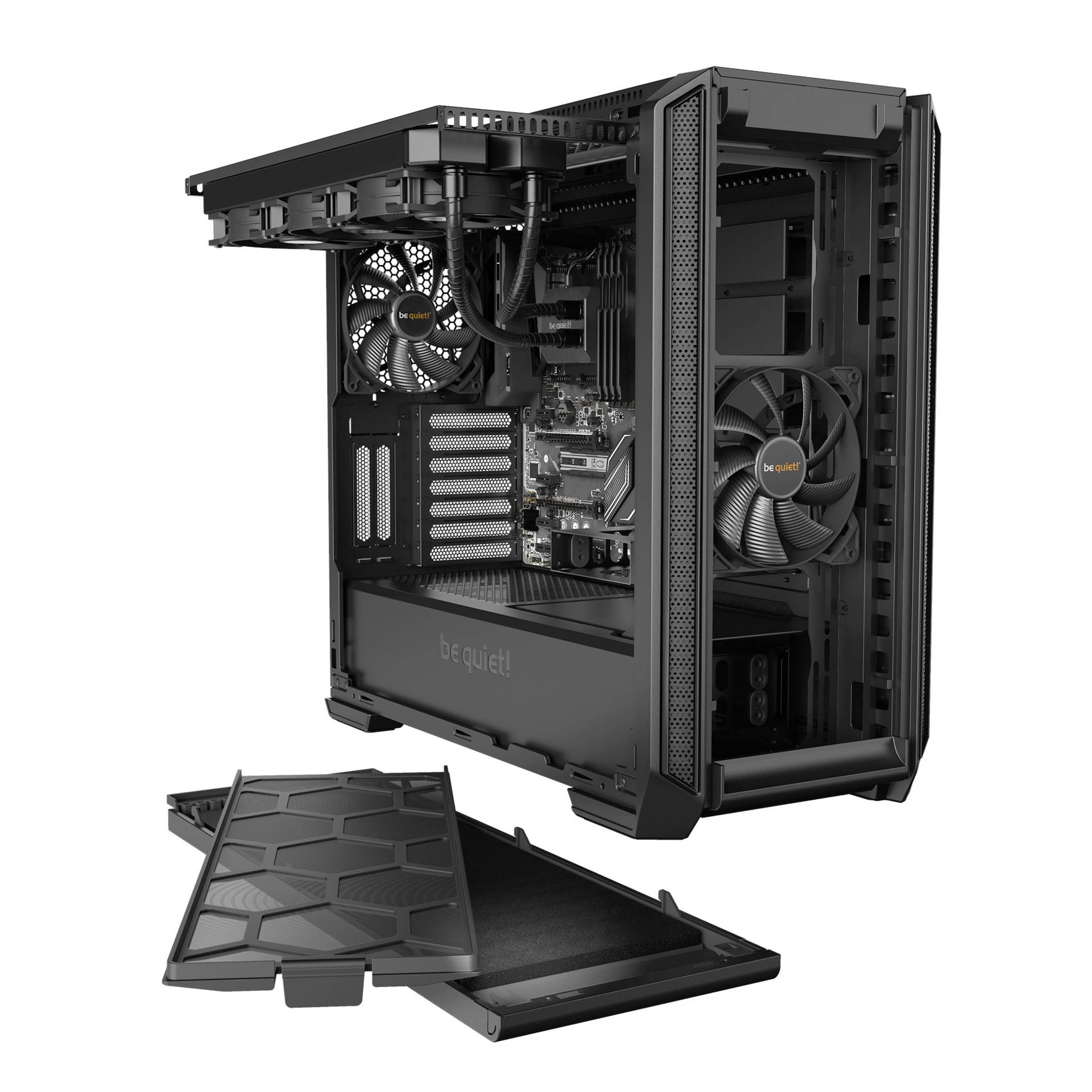 be quiet  SILENT BASE 601 Black PC Gehaeuse PC-Zubehoer