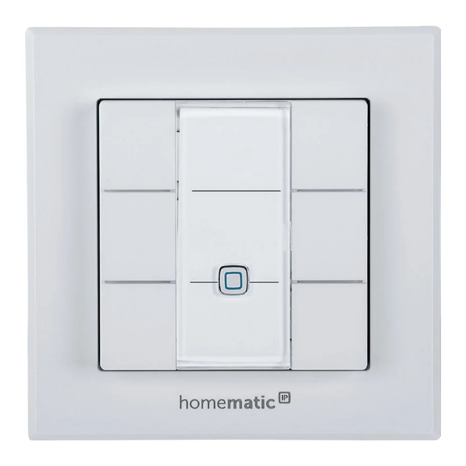 eQ 3 Homematic IP Wandtaster   6 fach Schalter & Wandtaster