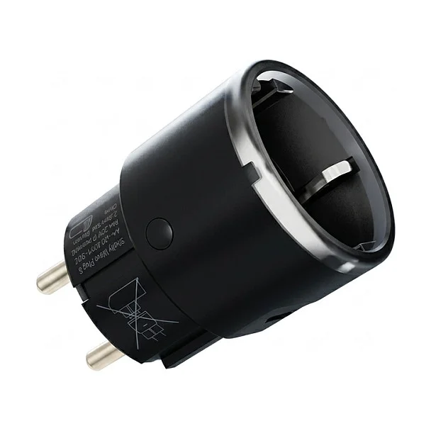 Shelly   Unterputz   Wave Plug S Black LR   Z Wave Steckdosen