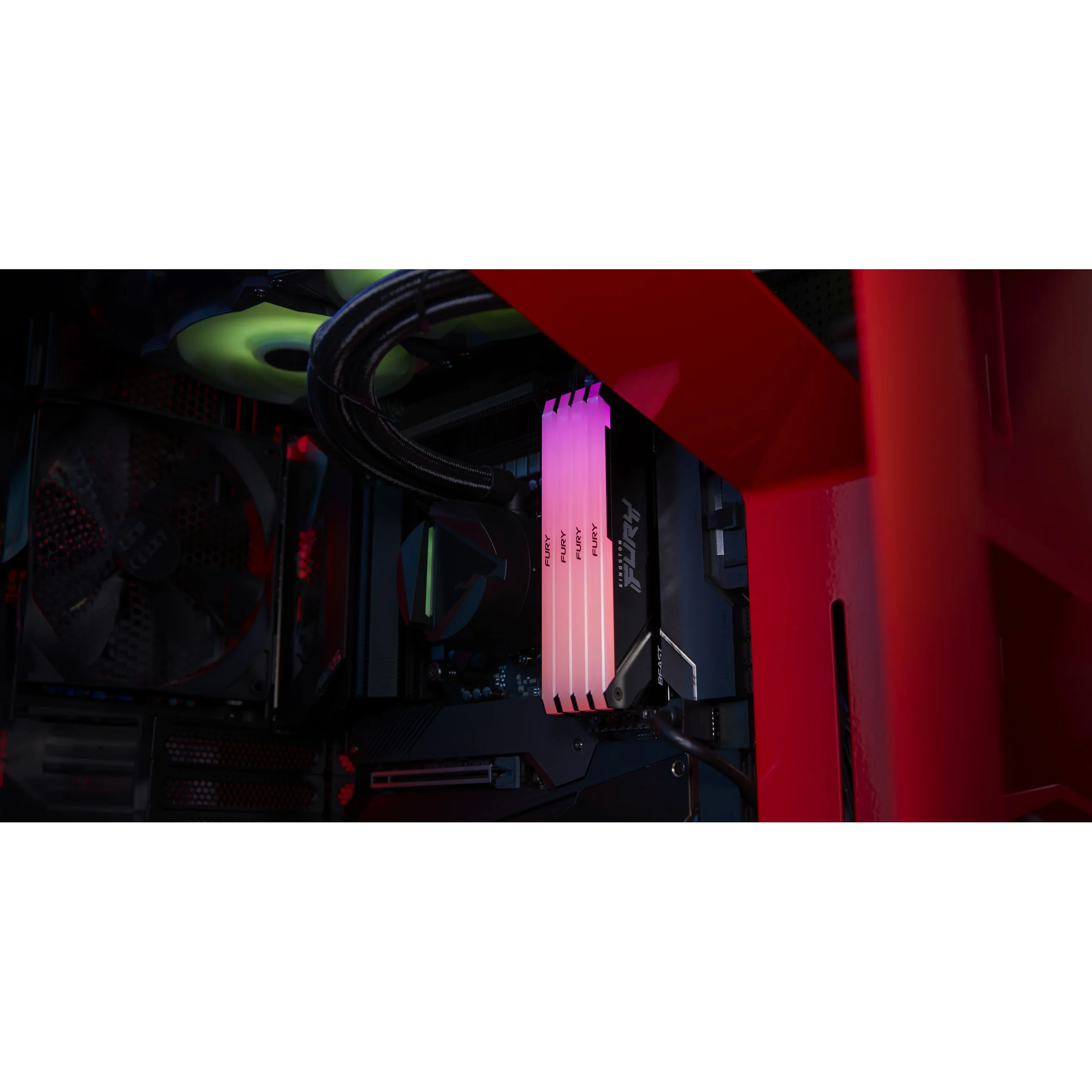 Kingston 32gb 3200mt s ddr4 cl16 dimm fury beast rgb Speichermedien