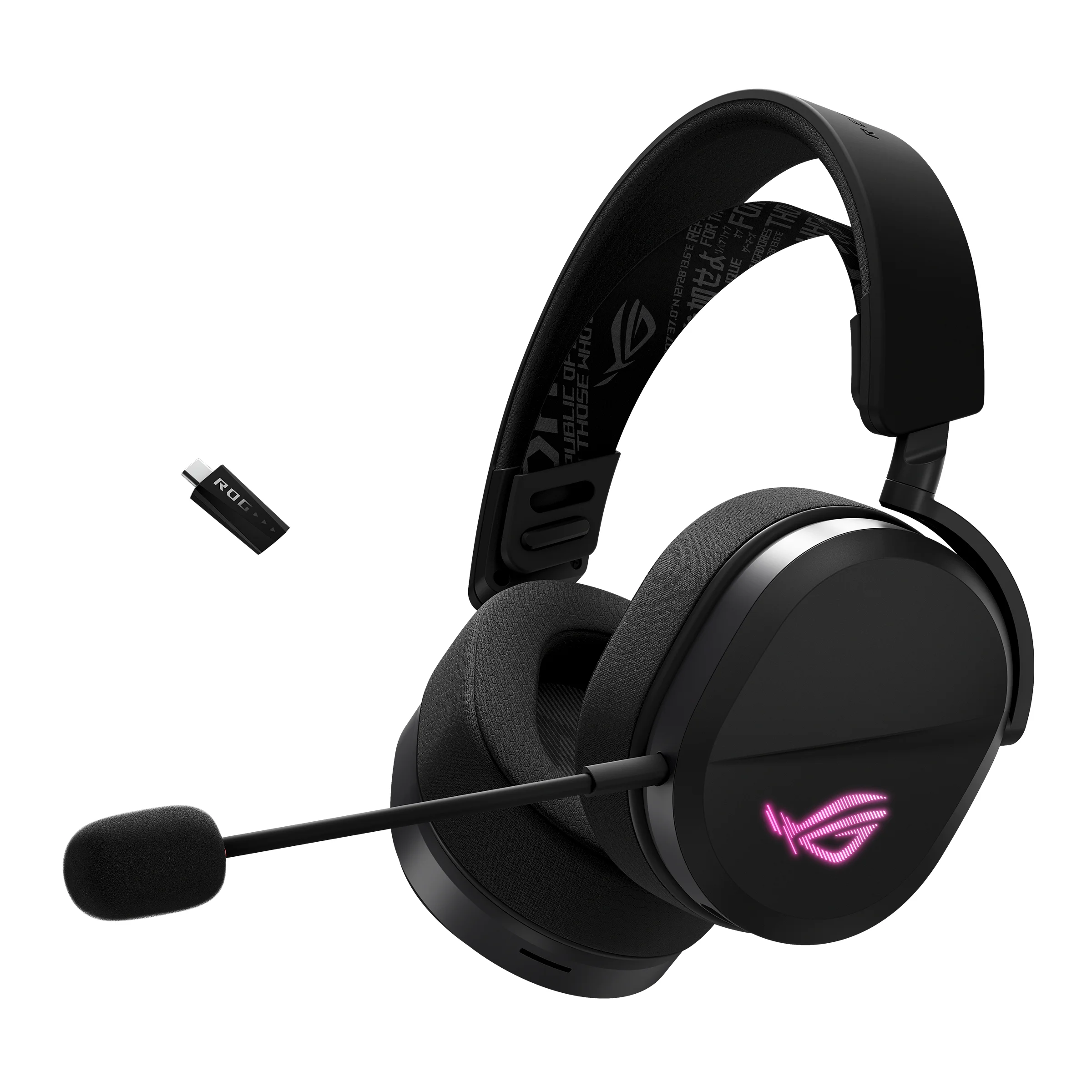 ASUS ROG Pelta Kopfhoerer Verkabelt   Kabellos Kopfband Gaming USB Typ C Bluetooth Schwarz Video & Audio