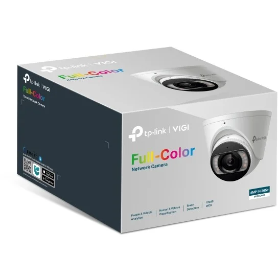 TP Link Omada IPCam VIGI C455 4mm  5MP Full Color Turret Net Ueberwachungskameras