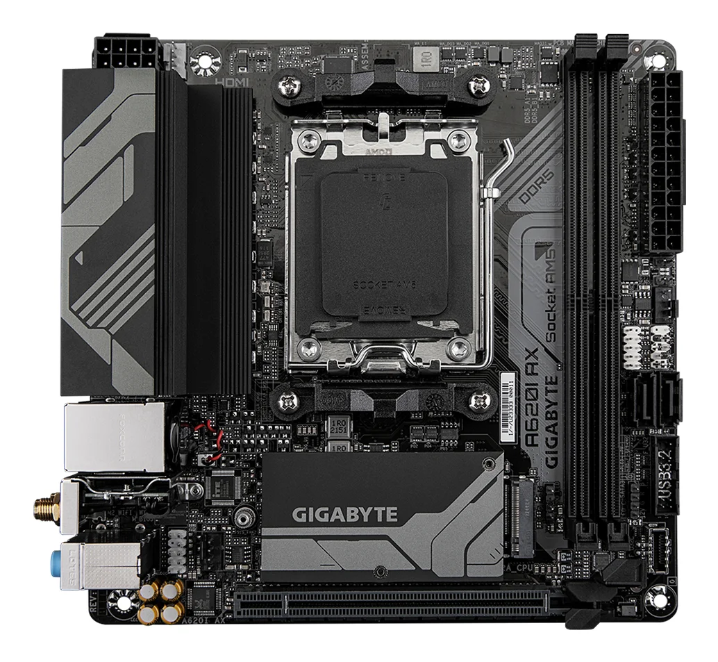Gigabyte A620I AX  A620 AM5 mITX DDR5  PC-Zubehoer