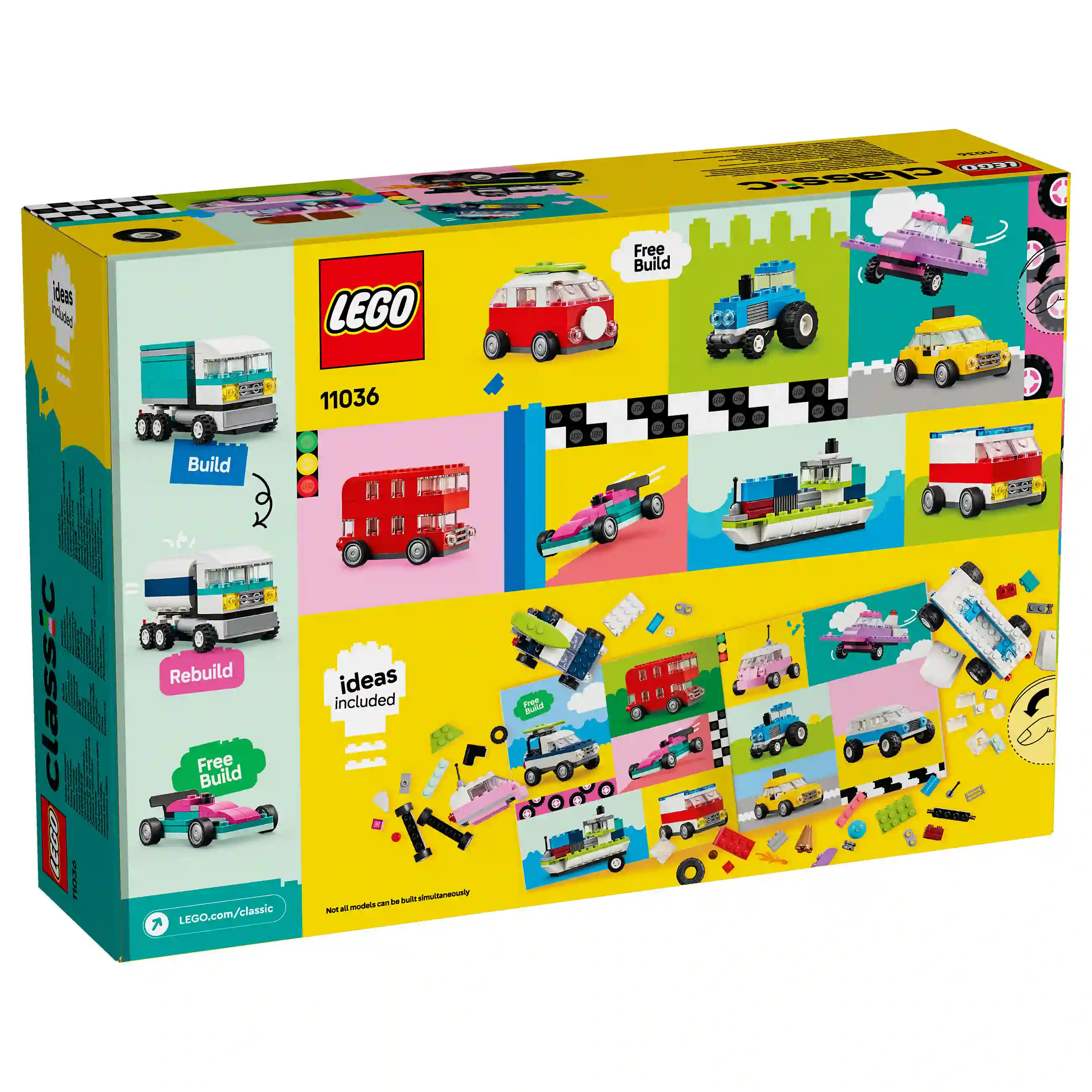 LEGO 11036 Classic Kreative Fahrzeuge Spielwaren