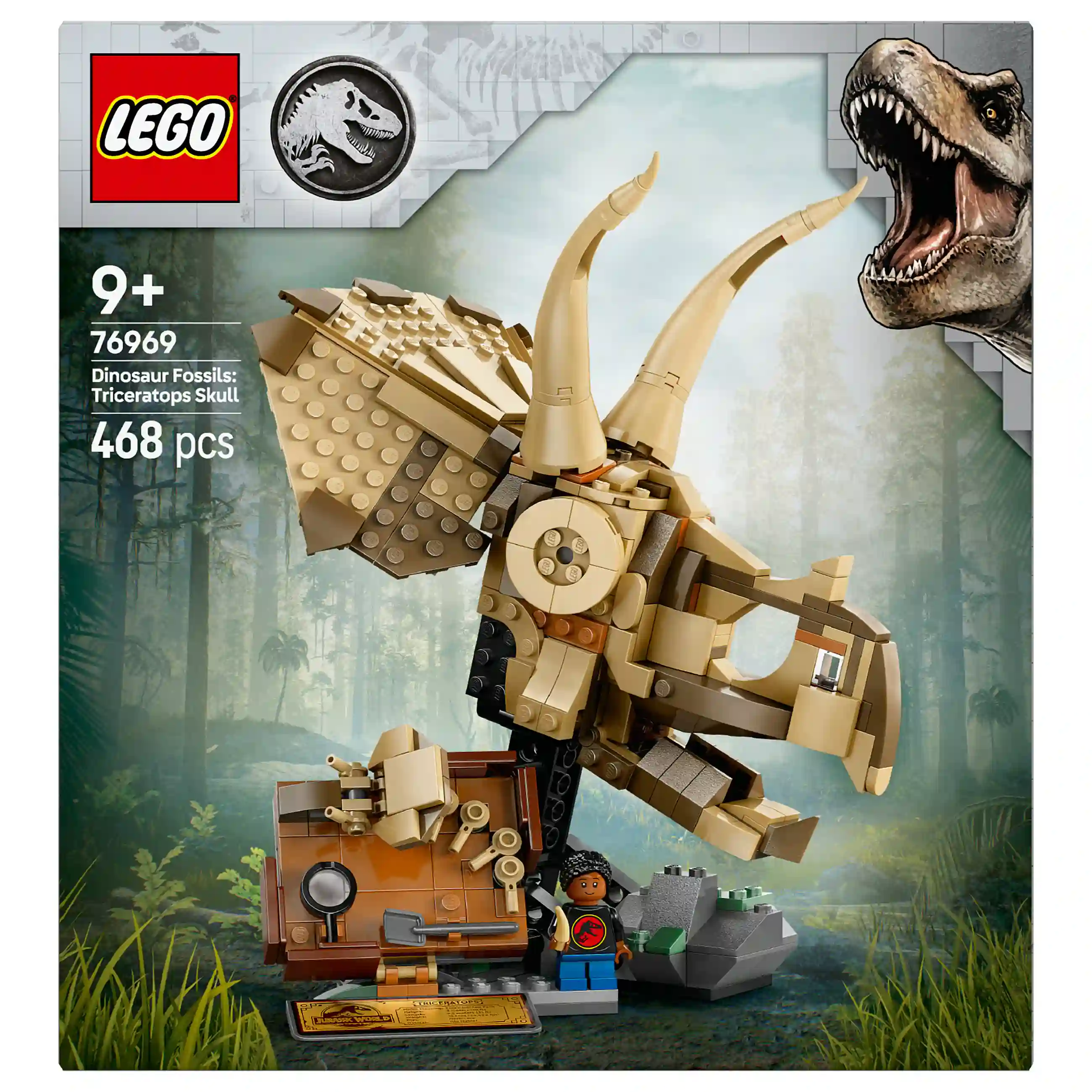 LEGO 76969 Jurassic World Dinosaurier Fossilien  Triceratops Spielwaren