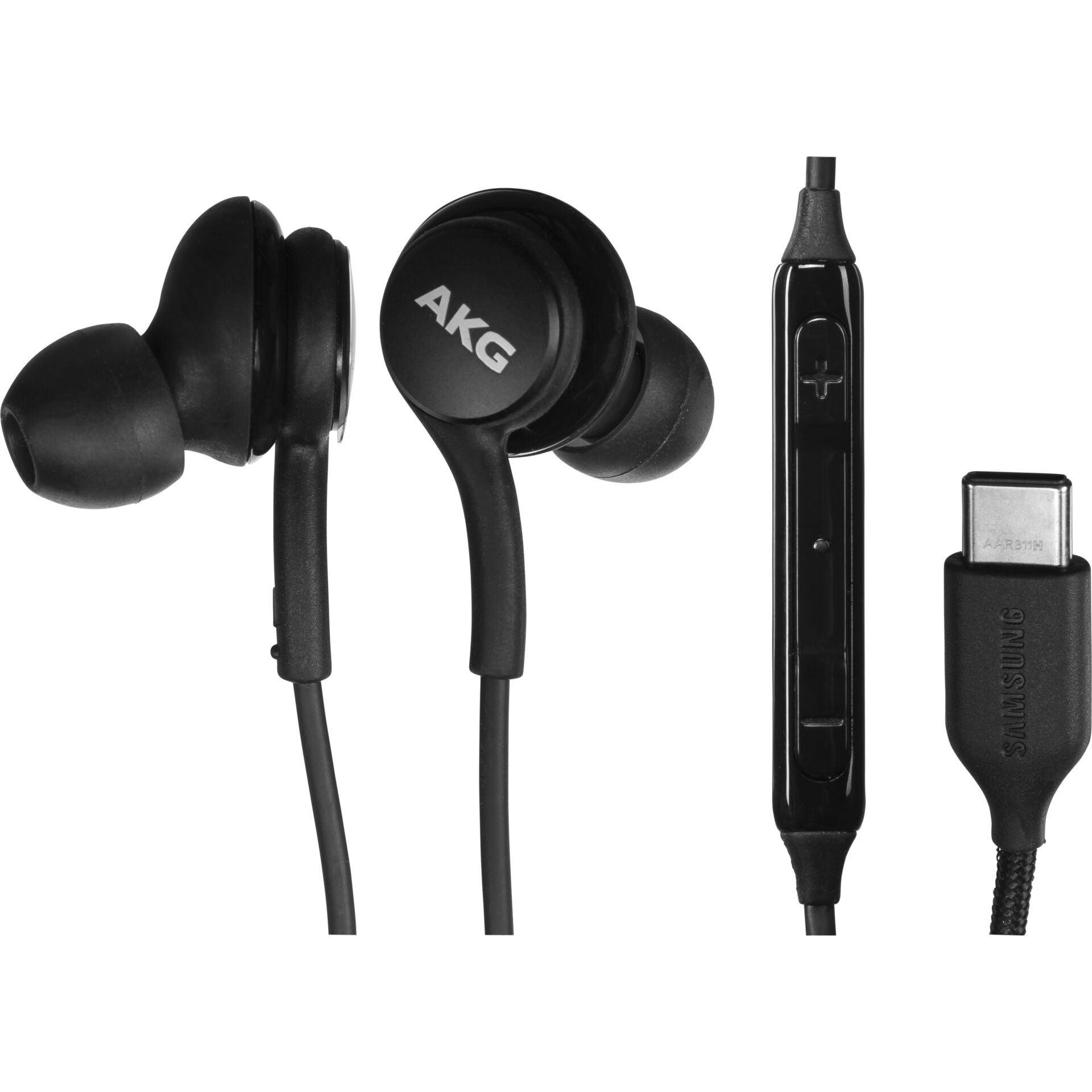 Samsung EO IC100   Ohrhoerer mit Mikrofon kabelgebunden   USB C   schwarz In-Ear