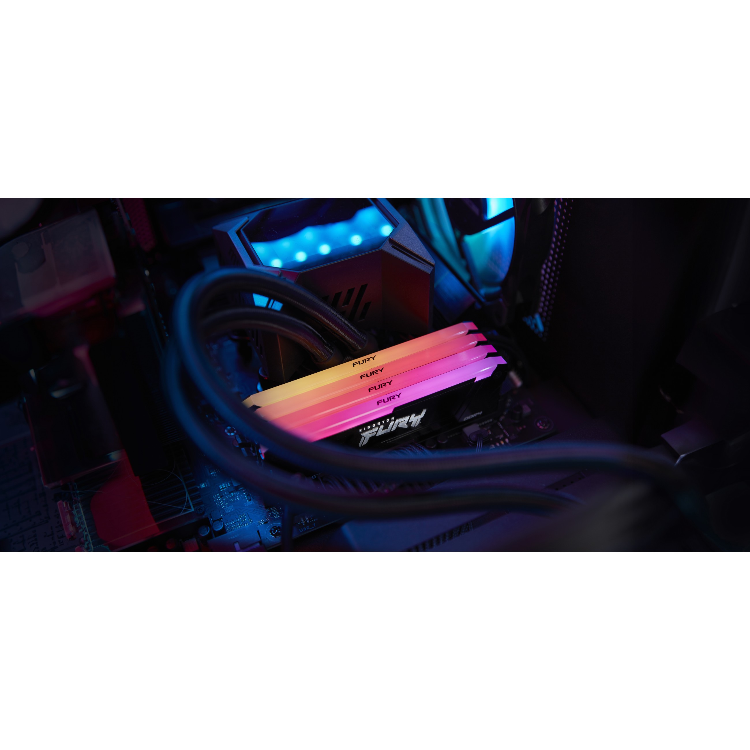 Kingston 32gb 3200mt s ddr4 cl16 dimm fury beast rgb Speichermedien