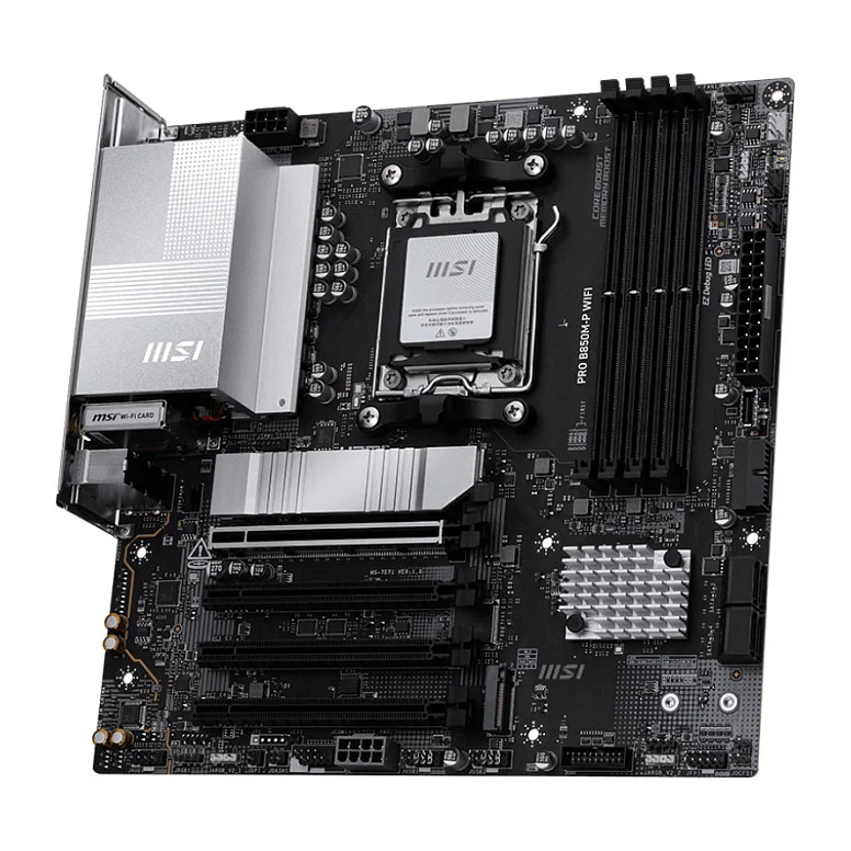 MSI PRO B850M P WIFI Motherboard AMD B850 Sockel AM5 micro ATX PC-Zubehoer