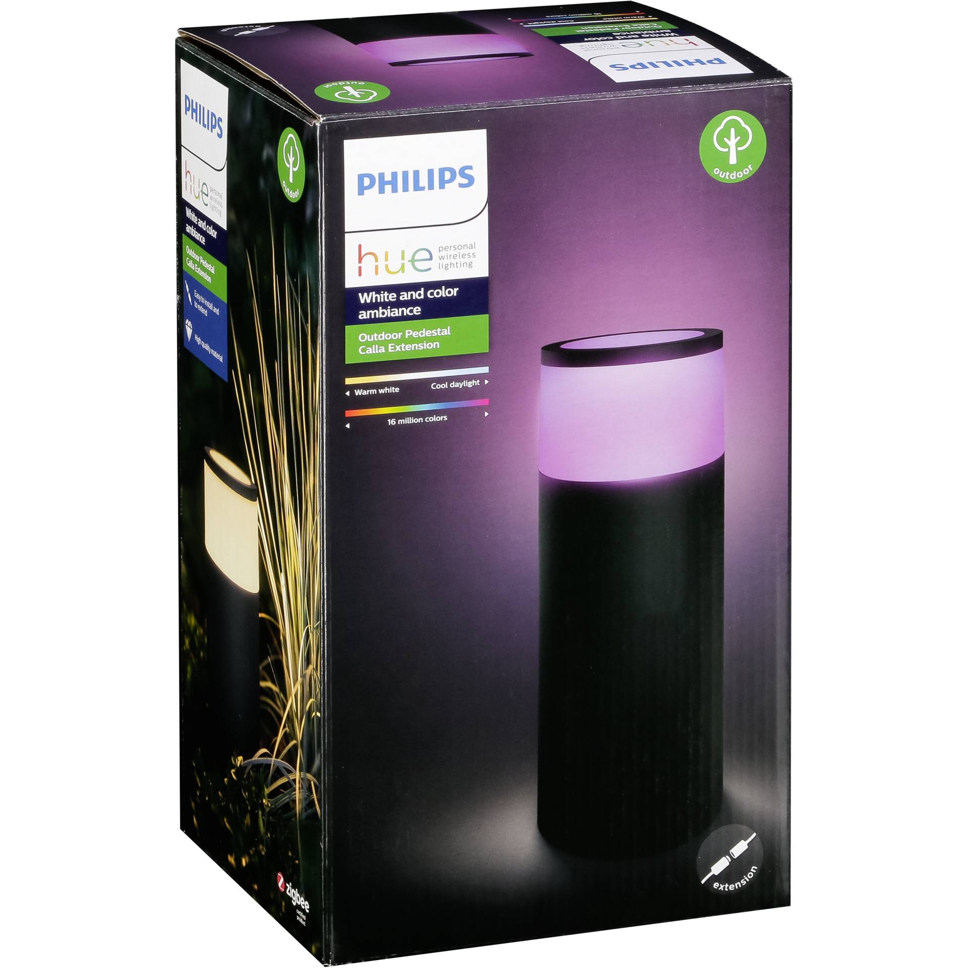 Philips Hue White and Color ambiance Calla Outdoor Sockelleuchte Aussenleuchten