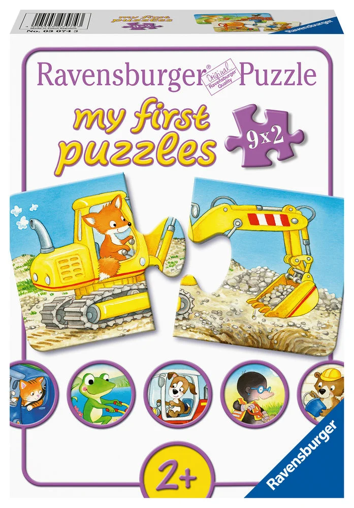 Ravensburger Puzzle Tierische Baustelle Spiele